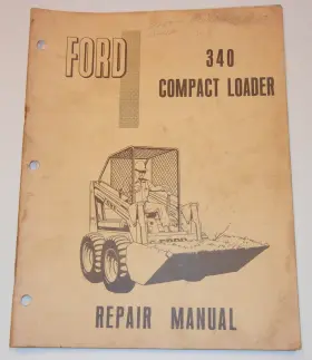 SE3375 FORD Skidsteer Loader Repair Manual