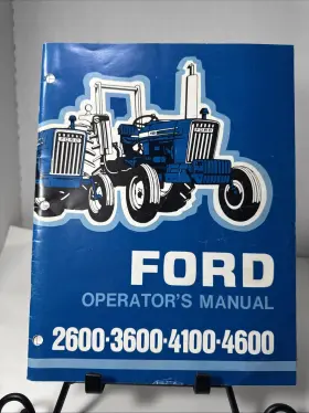 SE3501 FORD Tractor Operators Manual Se