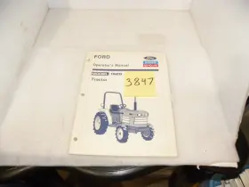 SE4594 FORD Tractor Operators Manual Great