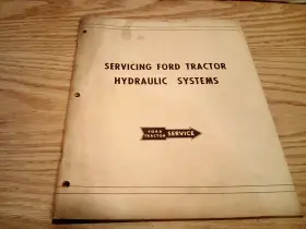 SE8801-4 FORD Naa Fordson Dexta Tractor Hydraulic Service
