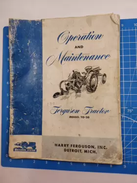 TO-20 FORD Ferguson Tractor Owners Operators Manual Operation #2