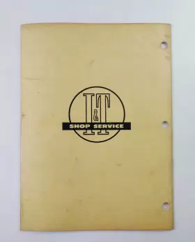 FO-15 FORDSON DEXTA Service Ford Manual #2