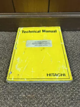 EX330LC-5 FORESTER Hitachi Service Manual Supplement