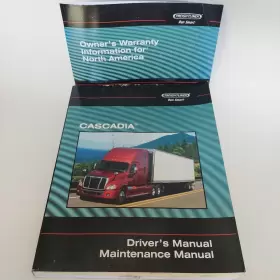 STI-478-6 FREIGHTLINER Cascadia Driver Manual Book