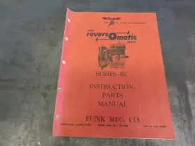 3M-6-71 FUNK Reversomatic Drives Instruction Manual