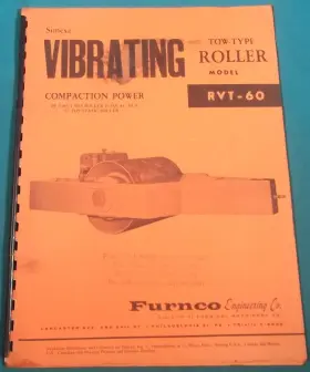 RVT-60 FURNCO Roller Compactor Operator Operation Manual Book