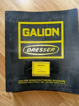A500E GALION Grader Operation Manual Up