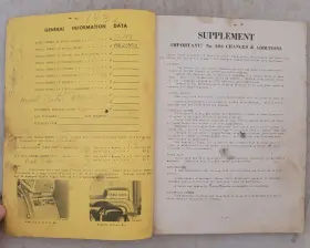 UD-264 GALION Diesel Gas Motor Grader Manual Operation #2