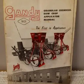 901-OM6PN GANDY Granular Chemical Row Crop Applicator Manual