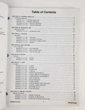 272-292 GEHL Construction Mini Excavator Manual #2