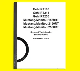 50940649 GEHL Track Loader Service Manual