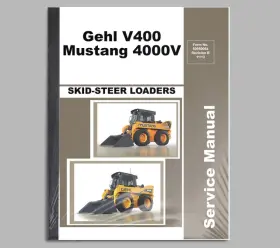 50950064 GEHL Mustang Skid Steer Loader Repair Service Manual