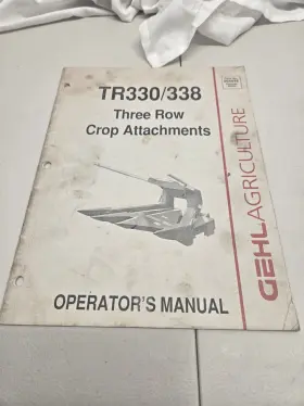 902564 GEHL Row Crop Attachments Operators Manual