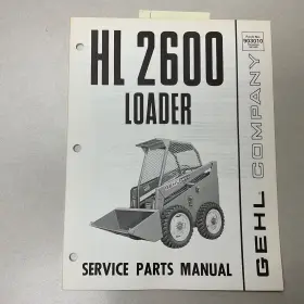 903010 GEHL Hl Manual Book Catalog Skid Steer Loader