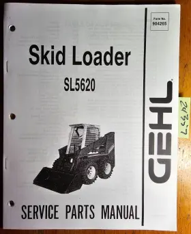 904265 GEHL Skid Steer Loader Manual