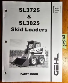 907204 GEHL Skid Steer Loader Manual