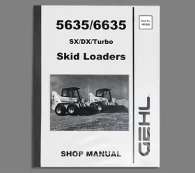 907285 GEHL Sx Dx Turbo Skid Loader Service Repair Manual