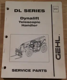 907382 GEHL Dynalift Telescopic Telehandler Forklift Manual