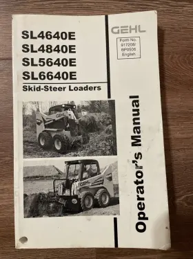 917208 GEHL Owners Manual