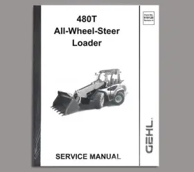 918120 GEHL Wheel Steer Loader Service Repair Manual