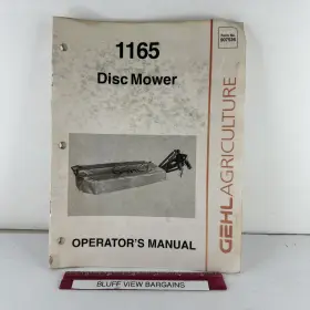 DM1165 GEHL Disc Mower Operator Service Repair Manual