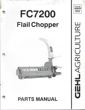 FC7200 GEHL Flail Chopper Manual
