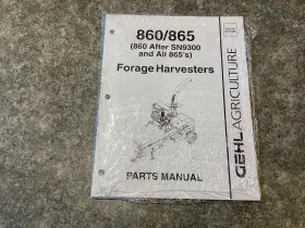 SN9300 GEHL Nos Forage Harvesters Manual