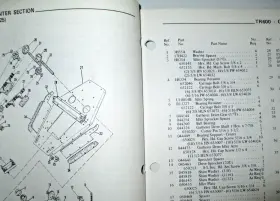 TR600 GEHL Tr Row Corn Manual Catalog Book #2