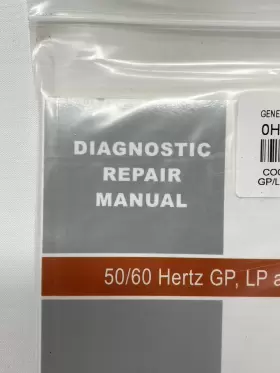 0H0285 GENERAC Diagnostic Repair Manual Printed #2