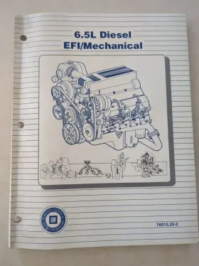 16015.20-2 GENERAL MOTORS Diesel Engine Efi Mechanical Manual