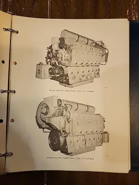 645E3 GENERAL MOTORS Engine Manual Electro Motive Turbo Gm #3