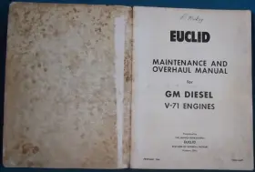 64SP2 GENERAL MOTORS Euclid Engine Service Repair Manual Gm #2