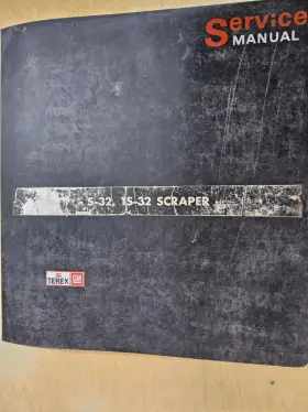 69SP8 GENERAL MOTORS Terex Scrapers Service Manual Supplement #2