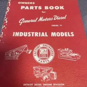 6SP35 GENERAL MOTORS Diesel Engine Book