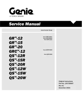 1307550GT GENIE Runabout Manual