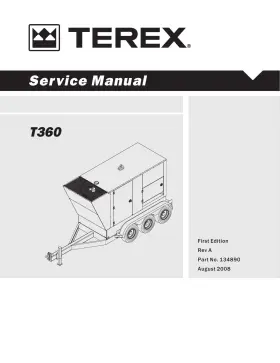 134890 GENIE Terex Generator Service Manual Paper