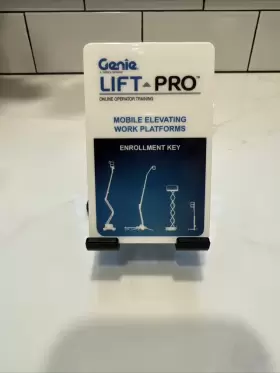 160674-CARD GENIE Lift Pro Awp Aerial Platform Course Access