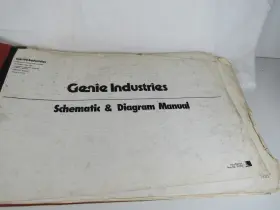 31065 GENIE Boom Lift Wiring Hydrolic Schematic Manual