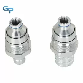 GRE153255 GGGREATPARTS Male Female Flat Coupler Bobcat Kit #2