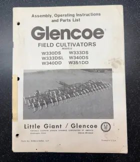 WM27 GLENCOE Cultivators Operating