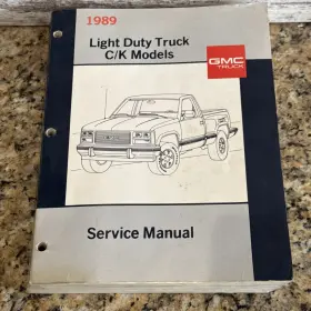 X-8931 GM Gmc Light Service Manual