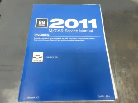 GMP-11-M-1 GMC Gm Car Service Manual Caprice Ppv #2