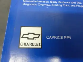 GMP-11-M-1 GMC Gm Car Service Manual Caprice Ppv #3