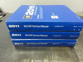 GMP-11-M-1 GMC Gm Car Service Manual Caprice Ppv