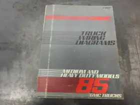 X-8560A GMC Wiring Diagrams Manual