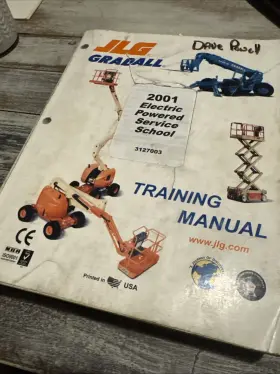 3127003 GRADALL Jlg Boom Scissor Lift Electric Training