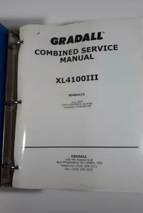 4100000188 GRADALL Hydraulic Excavator Service Repair Manual #2