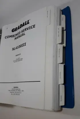 4100000188 GRADALL Hydraulic Excavator Service Repair Manual #3