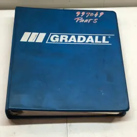7739-4007 GRADALL Hydraulic Excavator Master Manual