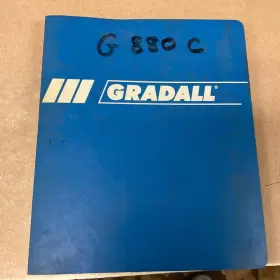 8326-1003 GRADALL Excavator Manual Book Catalog Crawler